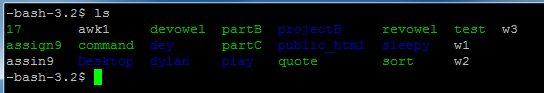 ls example