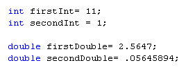 Variable Types