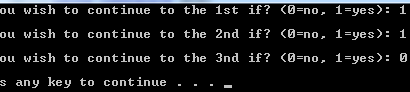 3rd run