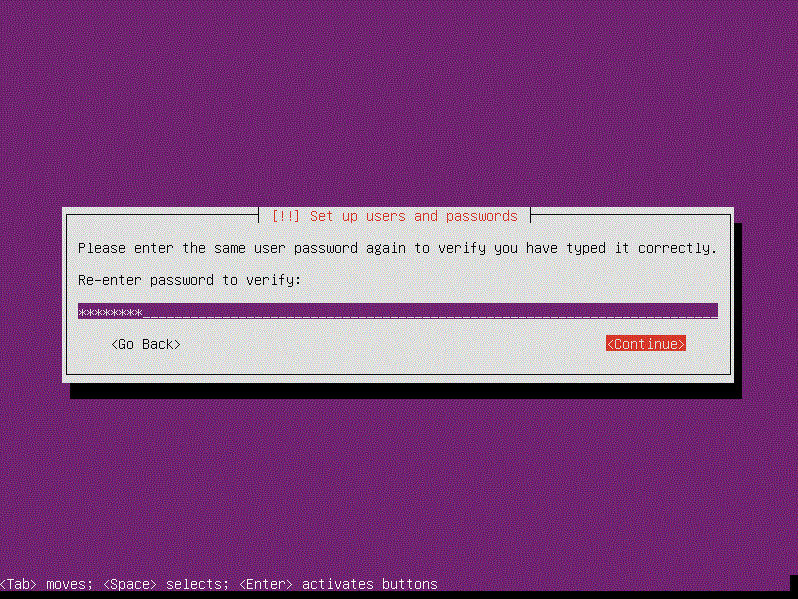 Password Screen