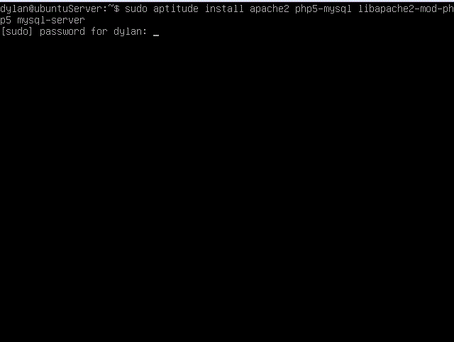 Download mySQL, PHP, Apache Screen