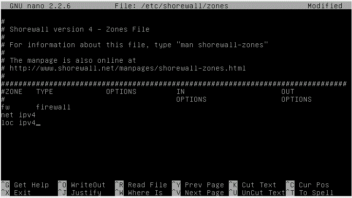 Edit zones file