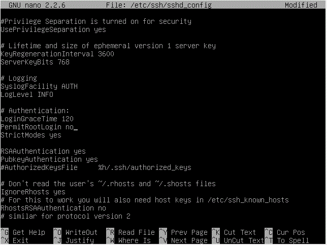 Install open SSH