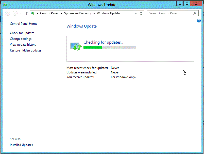 Install windows