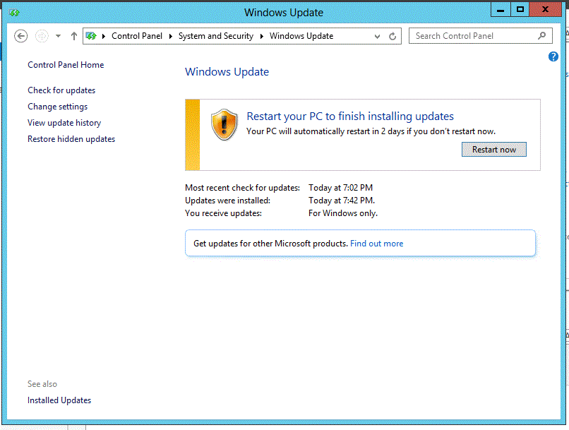 Install windows